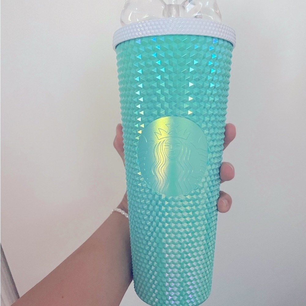 Starbucks Philippines Tiffany Blue with Bow Topper